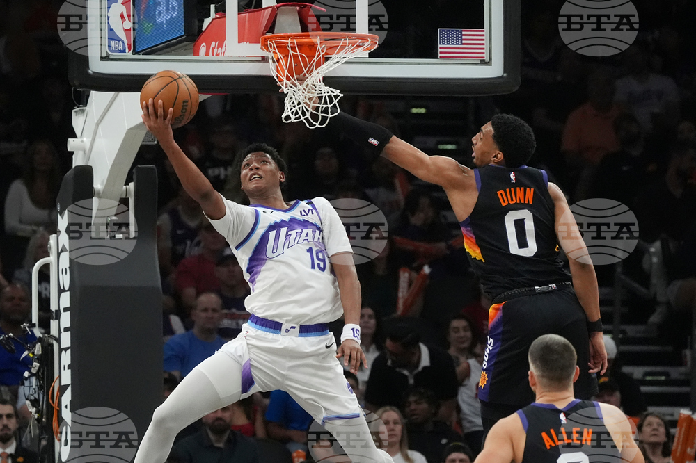 Jazz Suns Basketball