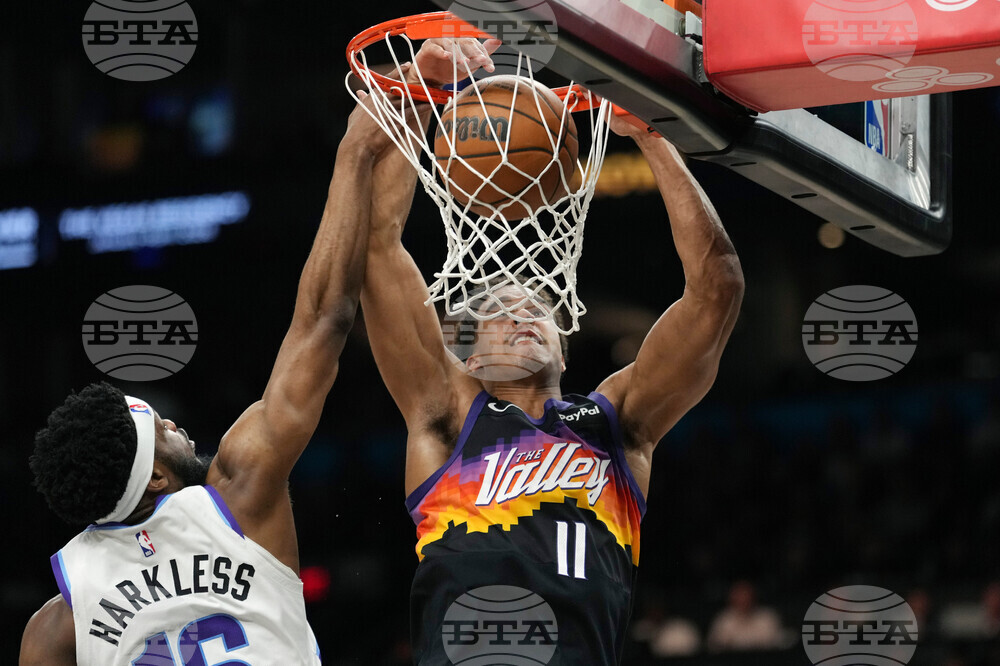 Jazz Suns Basketball