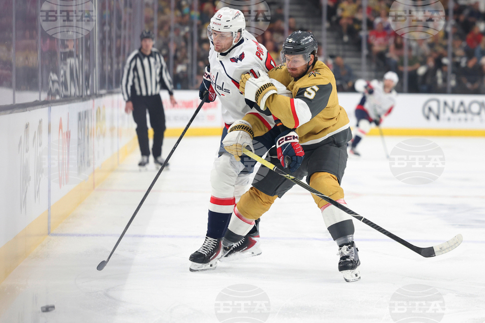 Capitals Golden Knights Hockey