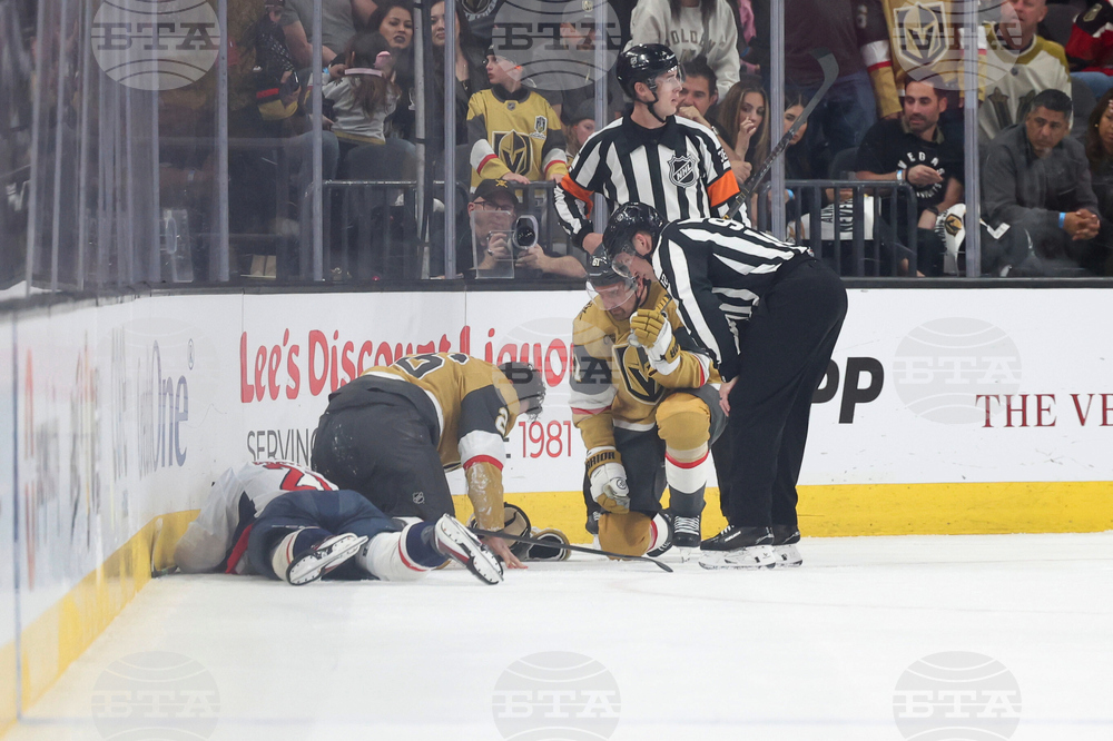 Capitals Golden Knights Hockey