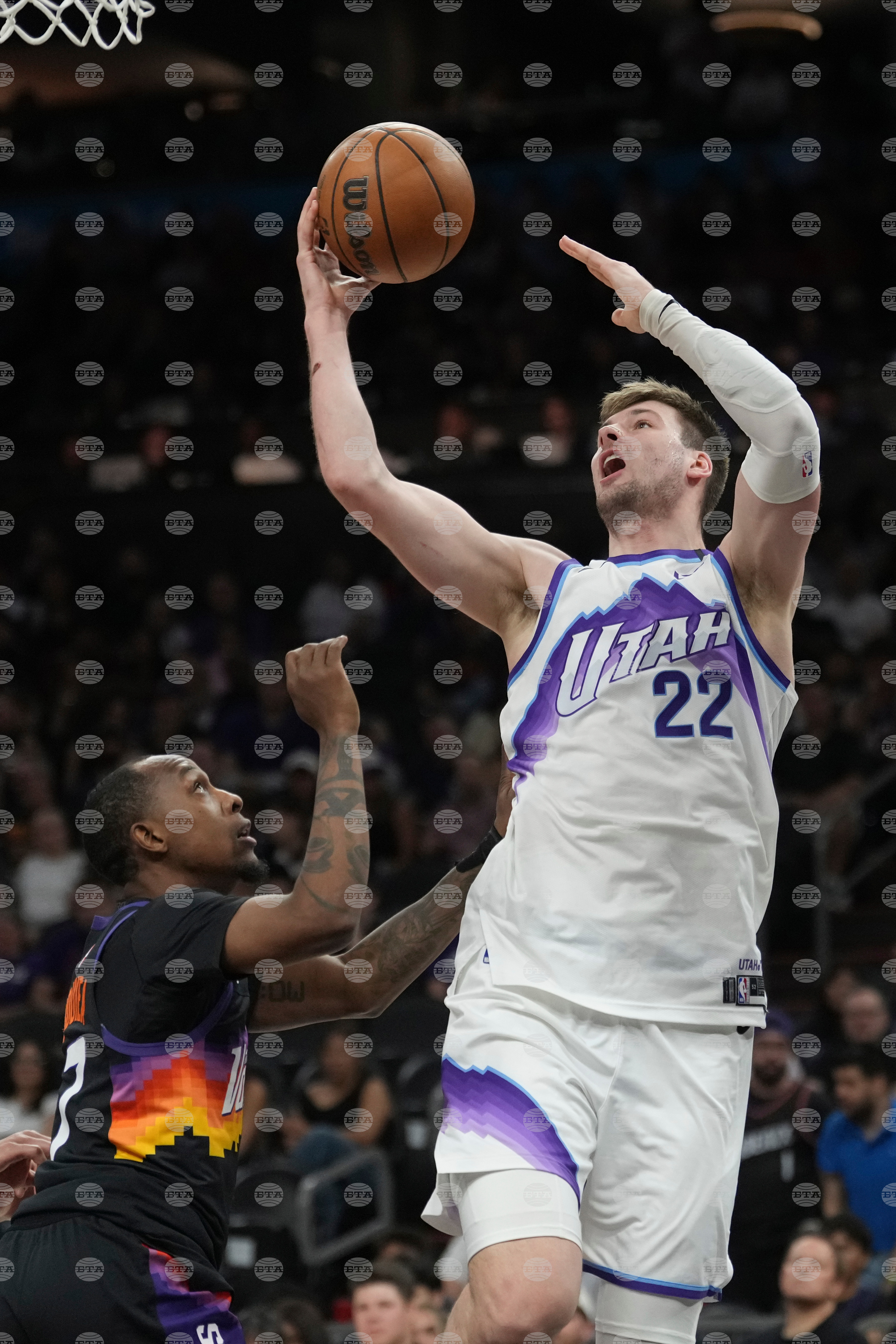 Jazz Suns Basketball