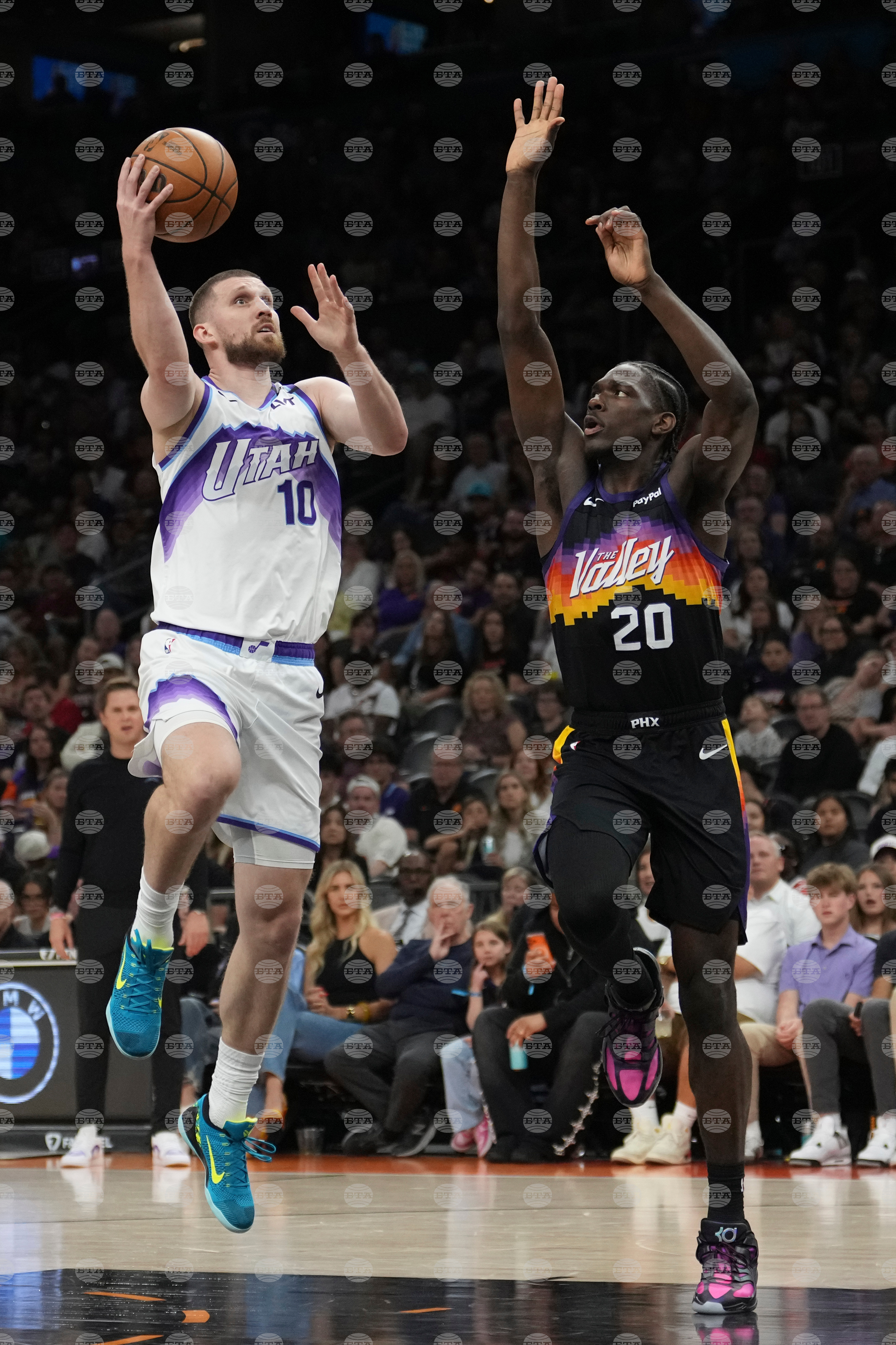 Jazz Suns Basketball