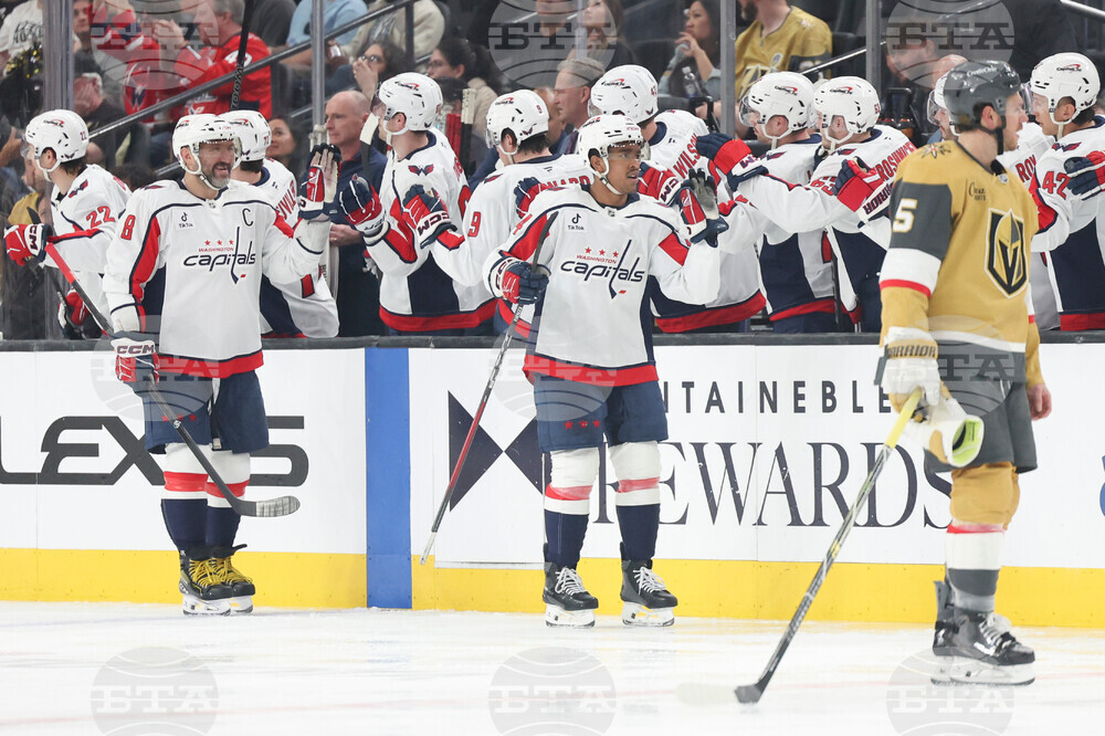 Capitals Golden Knights Hockey