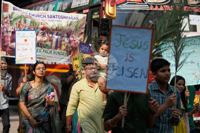 India Palm Sunday