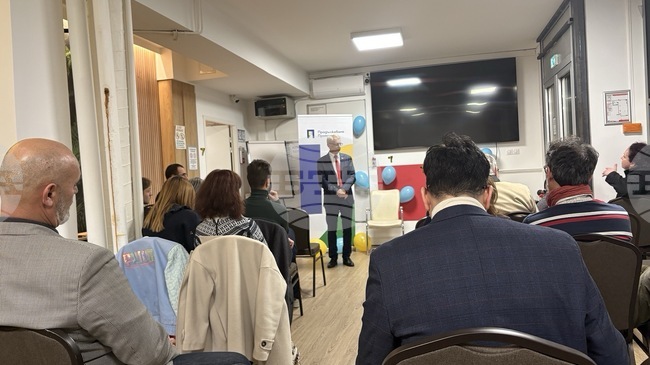 Slistra MP Candidate Bogomil Petkov, CC-DB Deputy Leader Nikolay Denkov Meet Business Representatives in Silistra