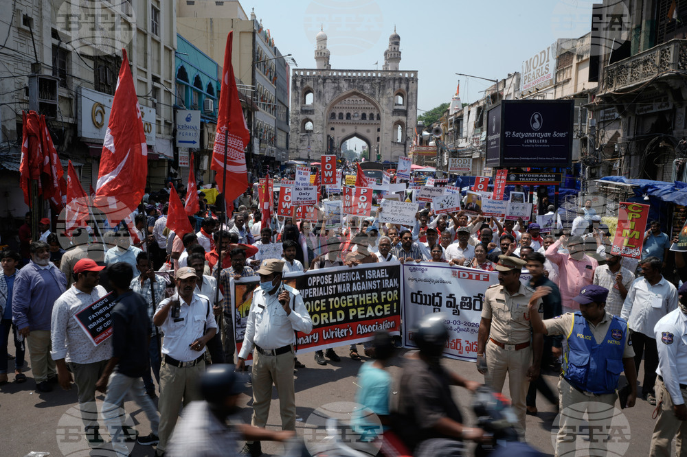 India US Israel Iran Protest