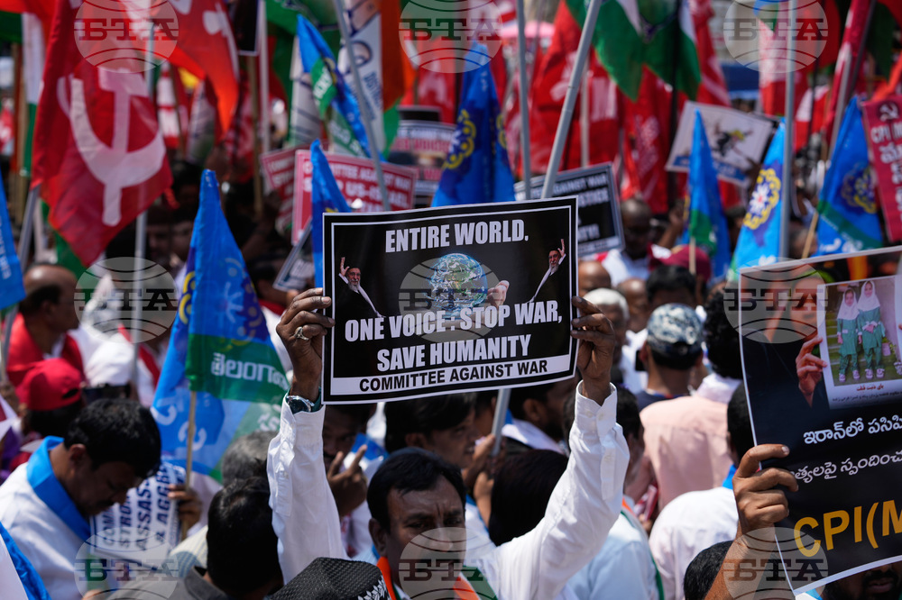 India US Israel Iran Protest