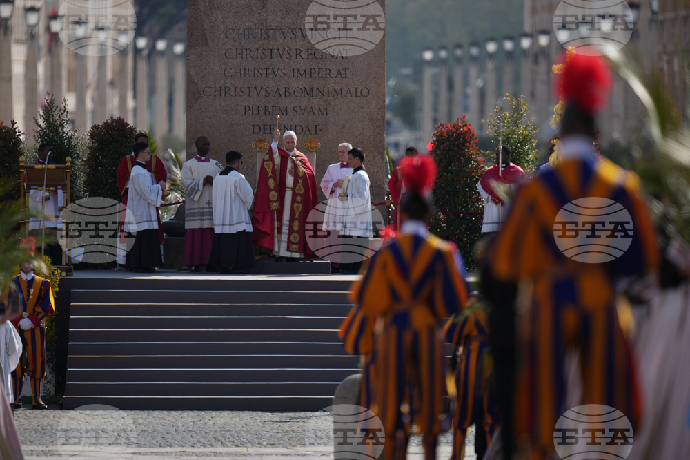 Vatican Pope Palm Sunday
