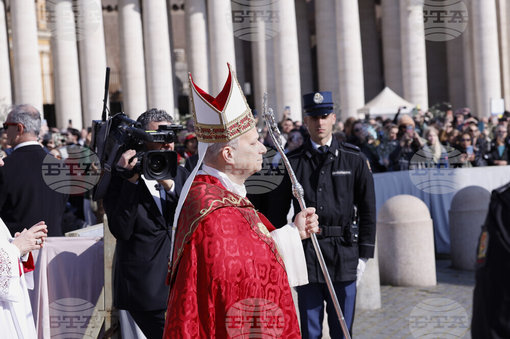Vatican Pope Palm Sunday
