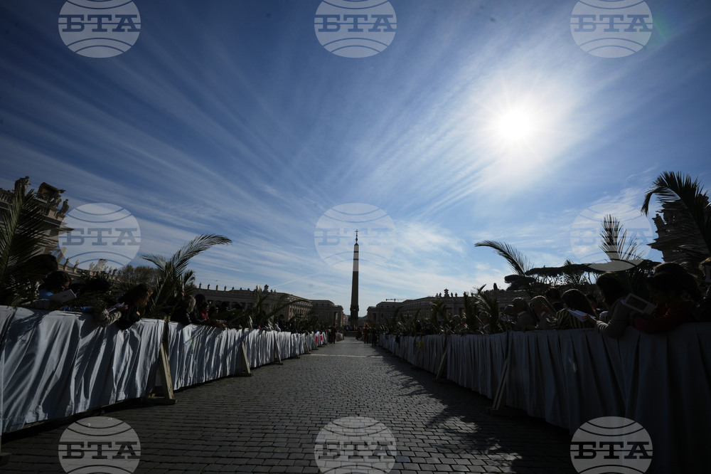 Vatican Pope Palm Sunday