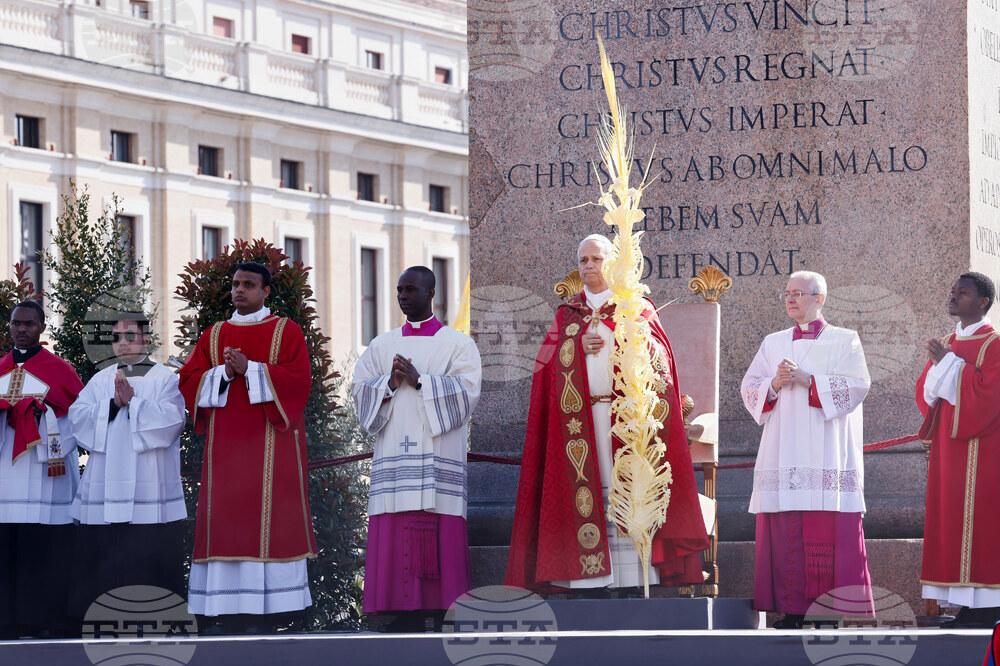 Vatican Pope Palm Sunday