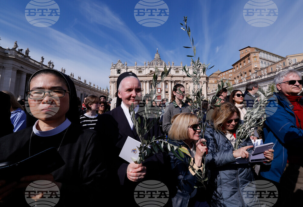 Vatican Pope Palm Sunday