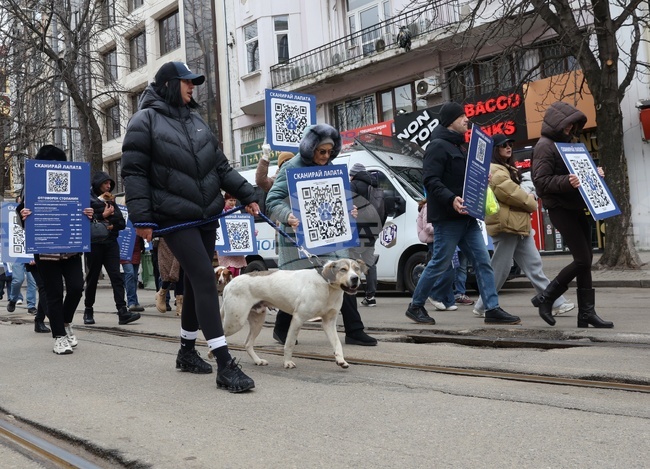 В София откриха кампанията „Сканирай лапата“ за помощ на животни в риск
