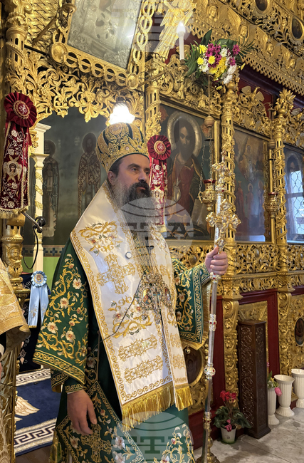 Самоков - патриарх Даниил - храм "Покров Богородичен" - литургия