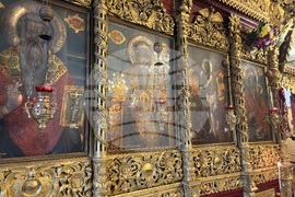 Самоков - патриарх Даниил - храм "Покров Богородичен" - литургия