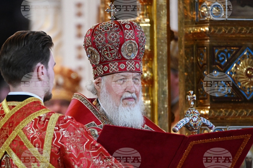 Чехия включи руския патриарх Кирил в списъка си със санкции заради подкрепата му за руското нашествие в Украйна