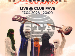 Imarhan ще има концерт в София на 17 април в клуб „Паве“, снимка – „Аларма пънк джаз“