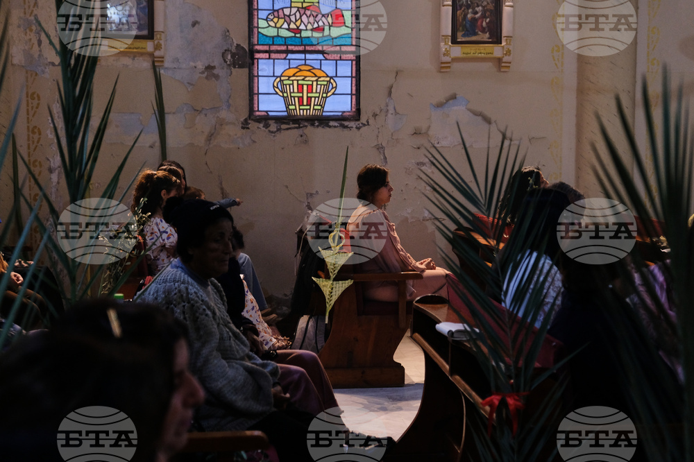 Israel Palestinians Gaza Palm Sunday