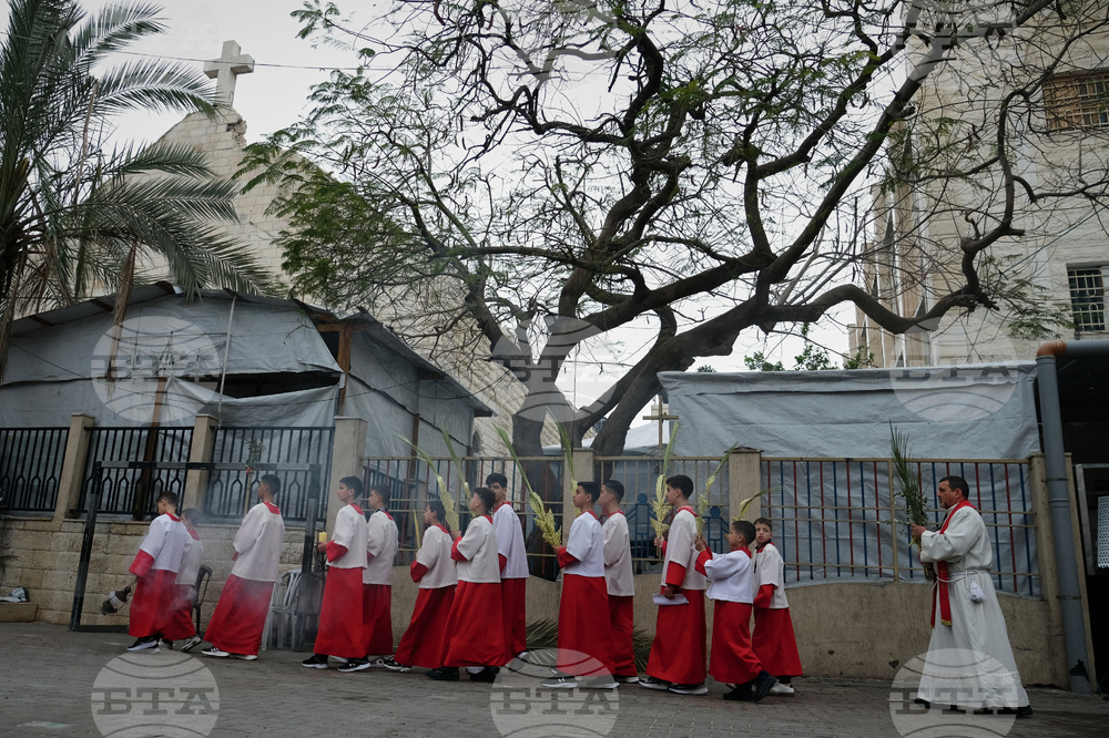 Israel Palestinians Gaza Palm Sunday