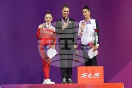 Световна купа по художествена гимнастика - награждаване - индивидуално