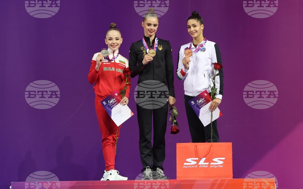 Световна купа по художествена гимнастика - награждаване - индивидуално