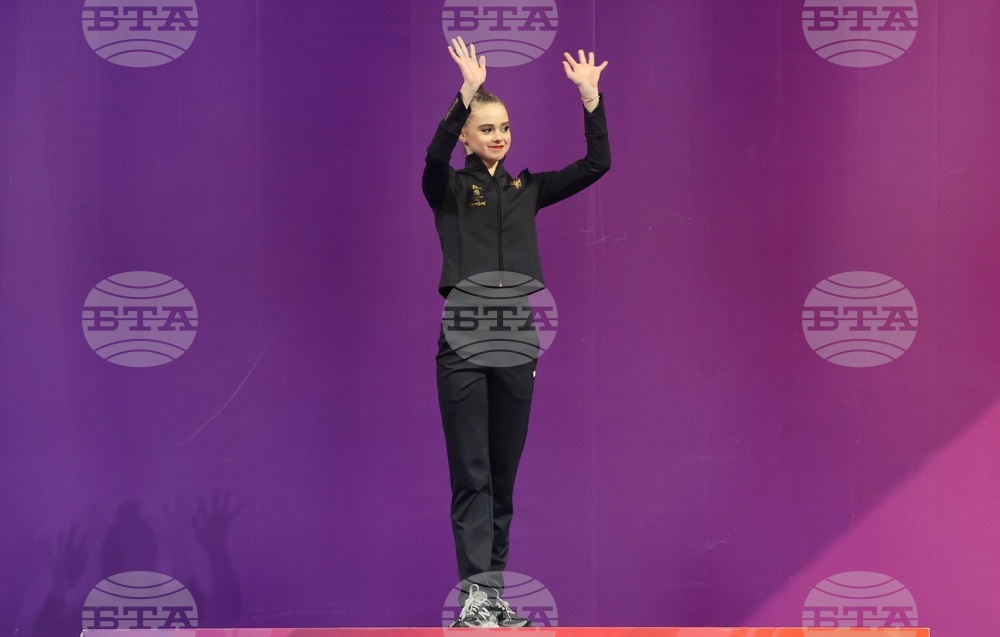 Световна купа по художествена гимнастика - награждаване - индивидуално