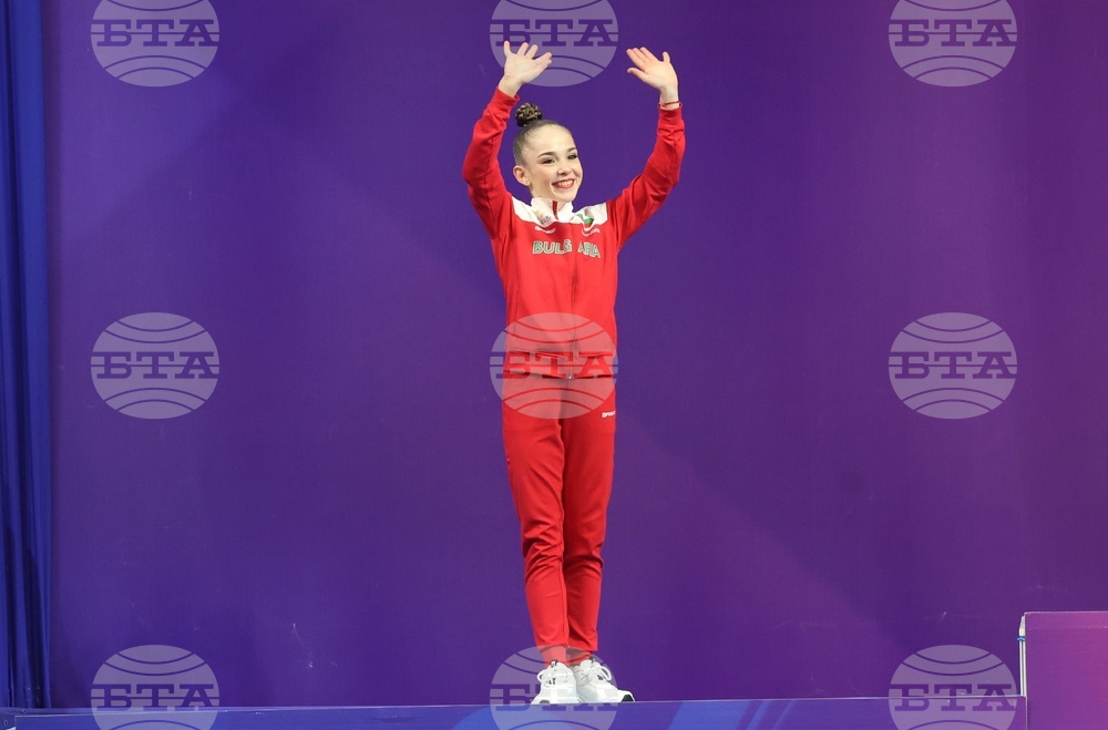 Световна купа по художествена гимнастика - награждаване - индивидуално