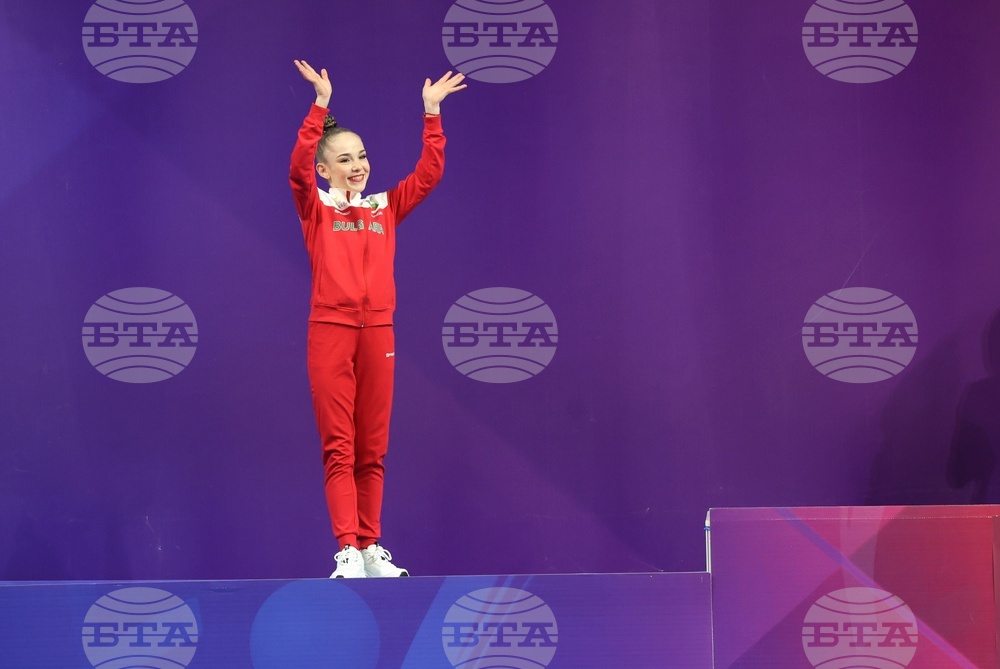 Световна купа по художествена гимнастика - награждаване - индивидуално