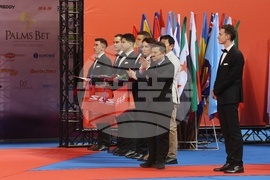 Световна купа по художествена гимнастика - награждаване - индивидуално