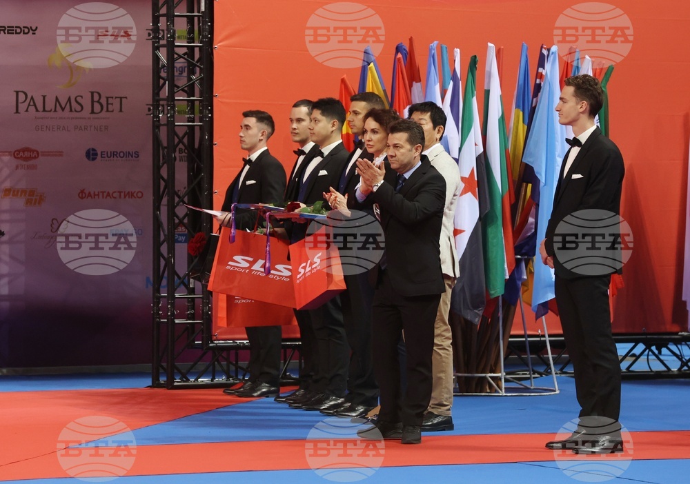 Световна купа по художествена гимнастика - награждаване - индивидуално