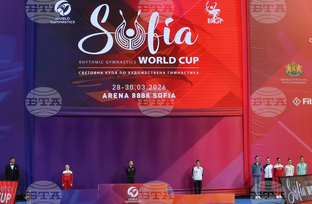 Световна купа по художествена гимнастика - награждаване - индивидуално
