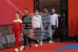 Световна купа по художествена гимнастика - награждаване - индивидуално