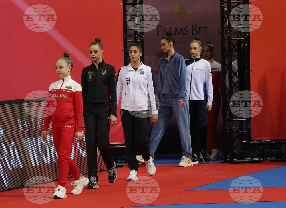 Световна купа по художествена гимнастика - награждаване - индивидуално