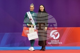 Световна купа по художествена гимнастика - награждаване - индивидуално