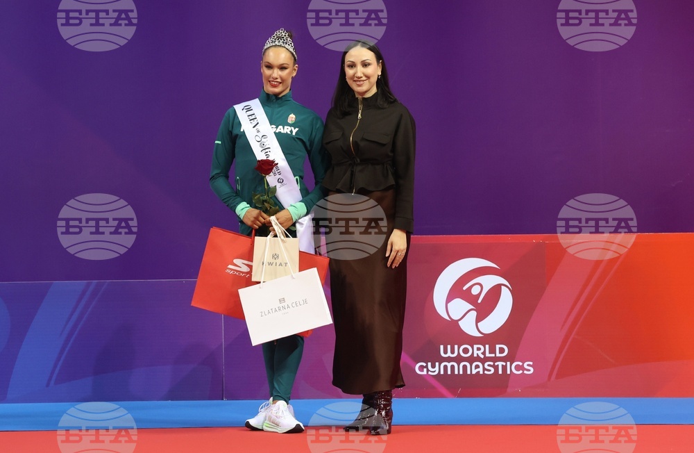 Световна купа по художествена гимнастика - награждаване - индивидуално
