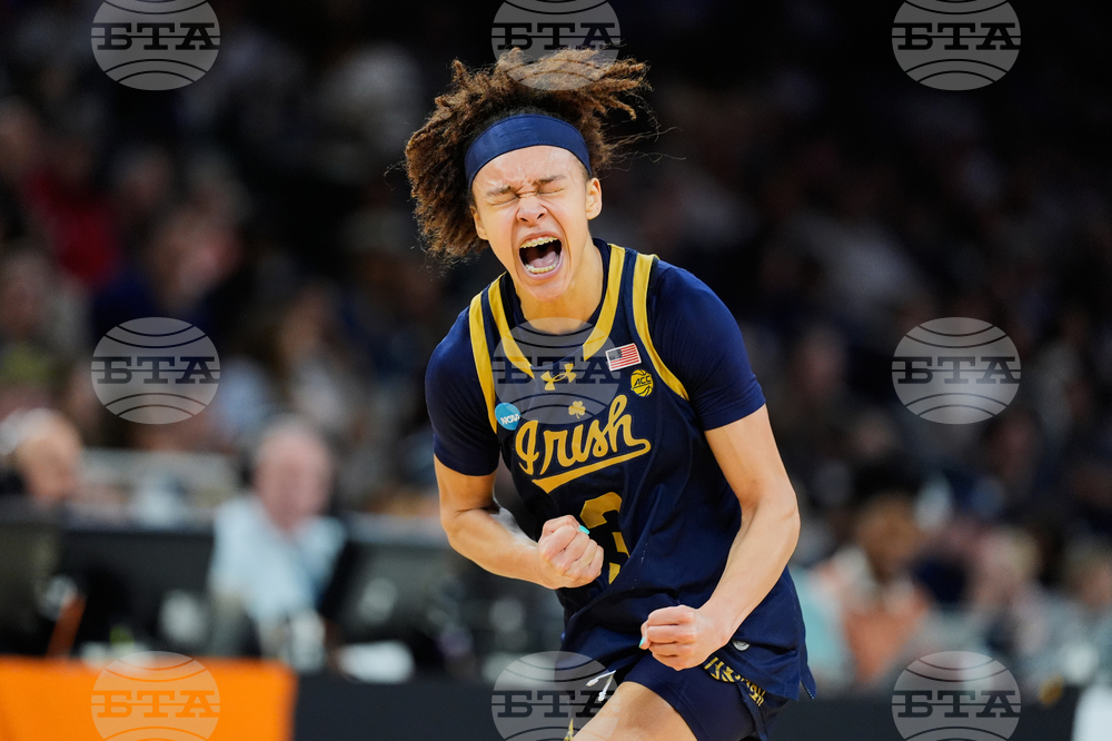 APTOPIX NCAA Notre Dame UConn Basketball