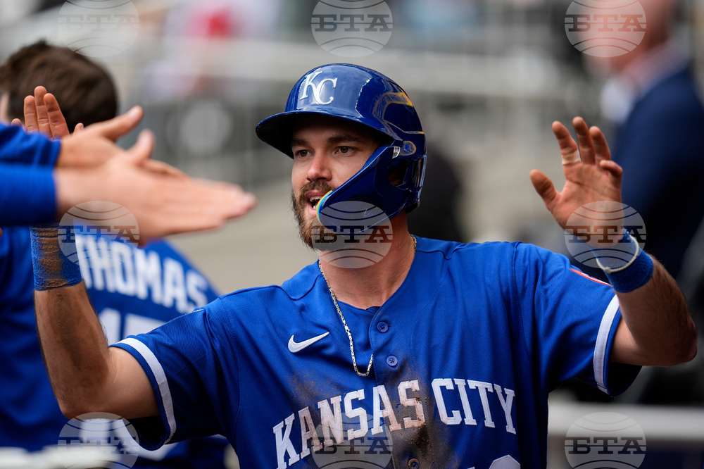 Royals Braves Baseball