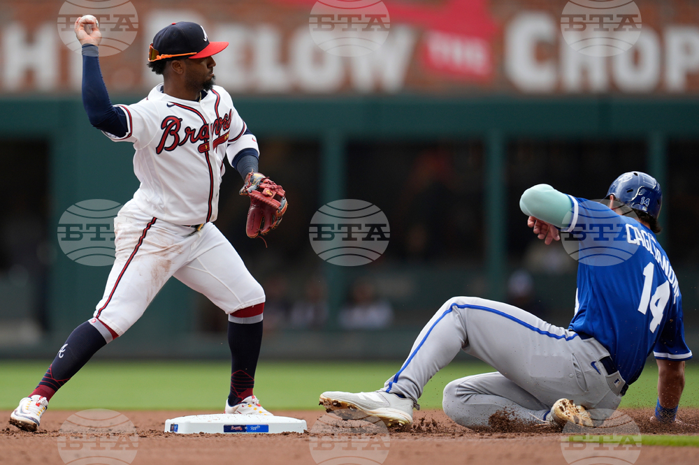 Royals Braves Baseball