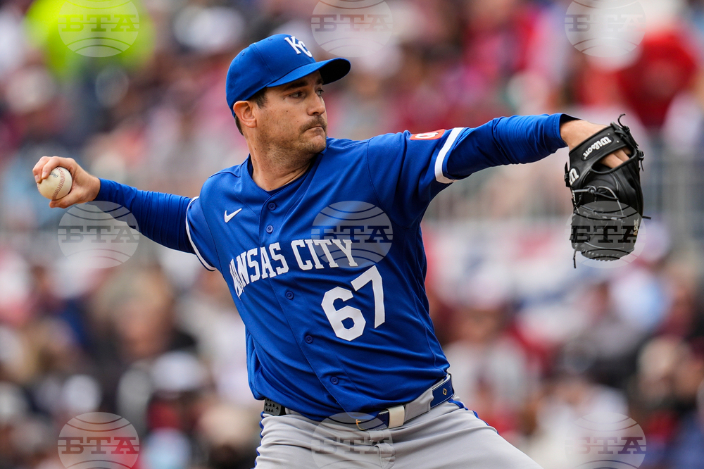 Royals Braves Baseball