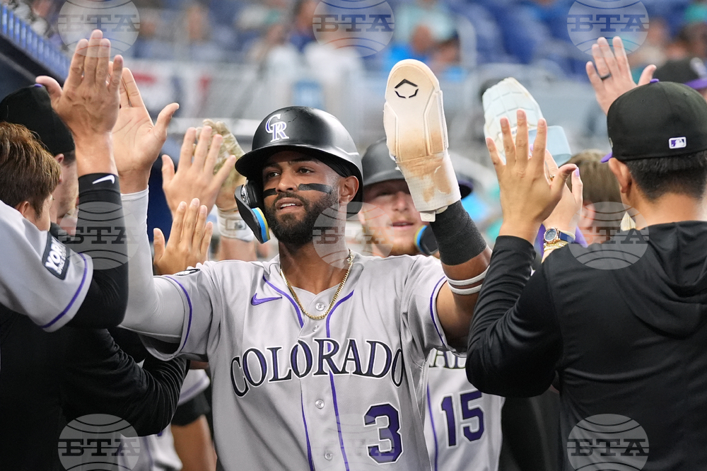 Rockies Marlins Baseball