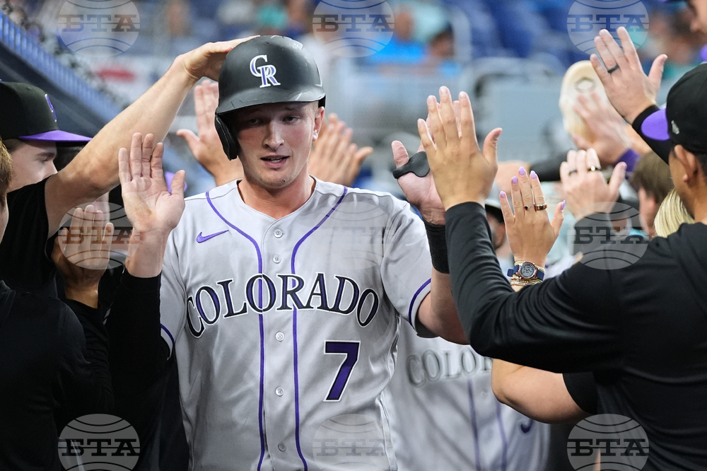 Rockies Marlins Baseball