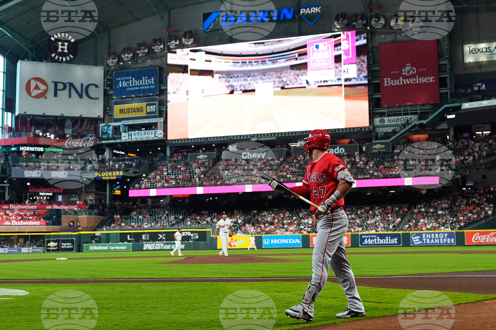 Angels Astros Baseball