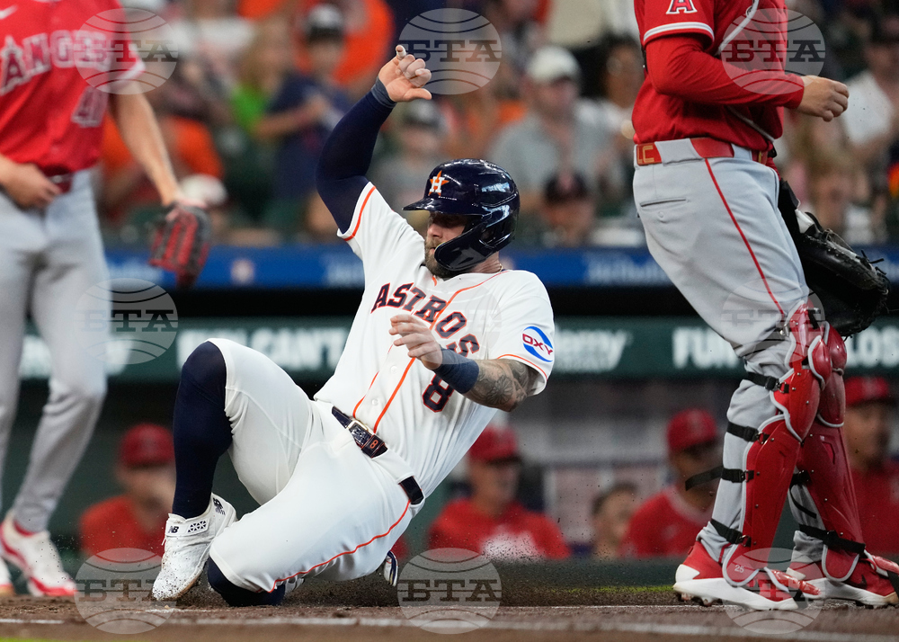Angels Astros Baseball
