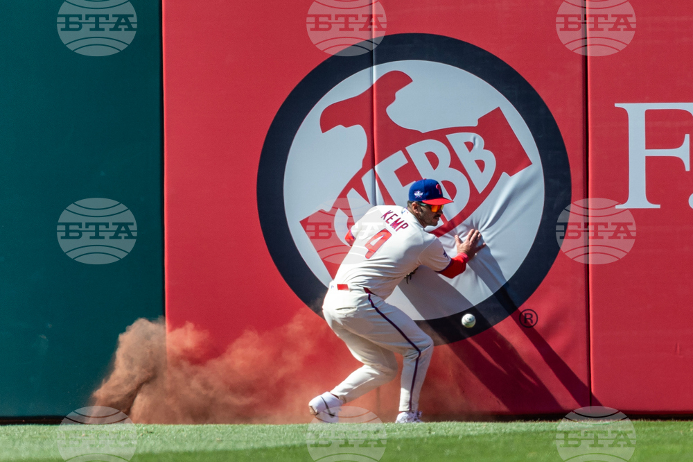 Rangers Phillies Baseball