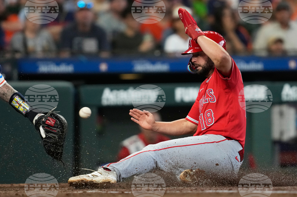 APTOPIX Angels Astros Baseball