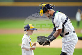 White Sox Brewers Baseball
