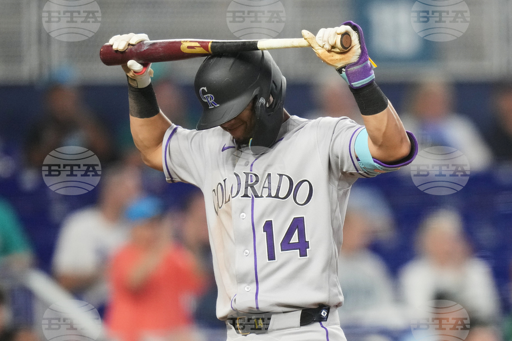 Rockies Marlins Baseball