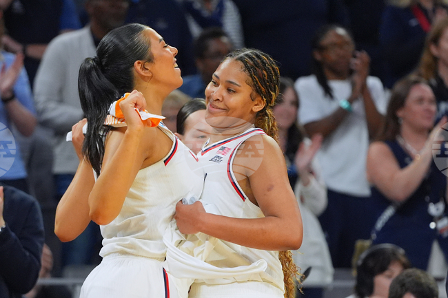 CORRECTION NCAA Notre Dame UConn Basketball