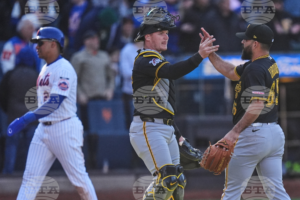 Pirates Mets Baseball