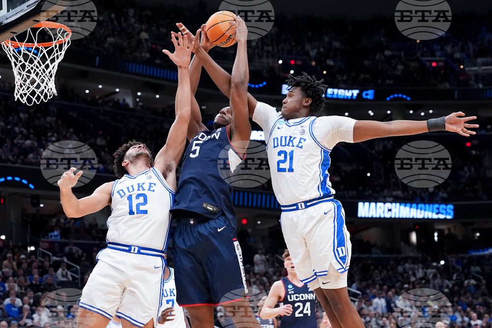 NCAA UConn Duke Basketball